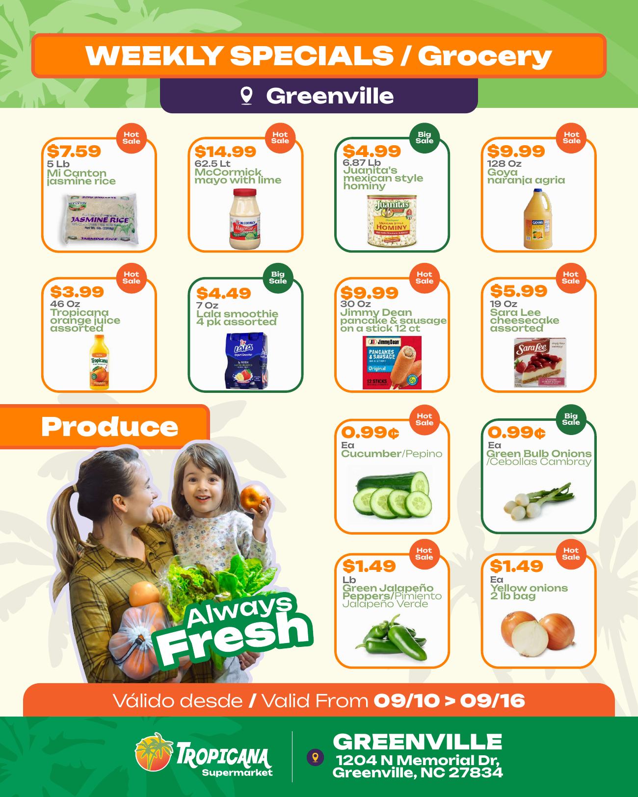 Greenville weekly specials, page 2 of 4